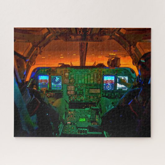 B-1B LANCER COCKPIT (16x20 INCH) Puzzle (Horizontal)