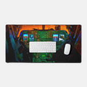 B-1B LANCER COCKPIT SCHREIBTISCHUNTERLAGE (Tastatur & Maus)