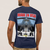 B-1B LANCER - GEMÄSS USA T-Shirt (Rückseite)
