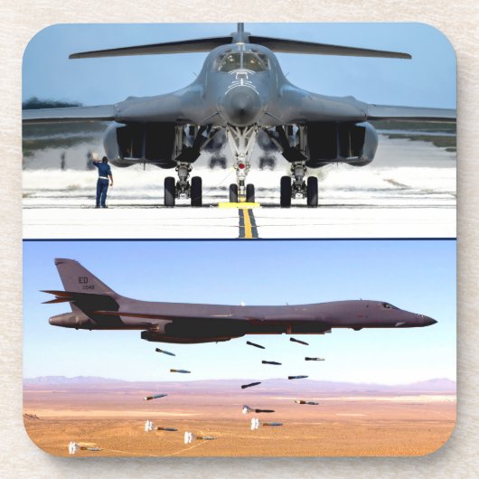 B-1B LANCER GETRÄNKEUNTERSETZER (Vorderseite)