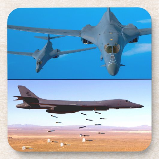 B-1B LANCER GETRÄNKEUNTERSETZER (Vorderseite)