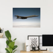 B-1B Lancer mit Sniper Pod Poster (Heimbüro)
