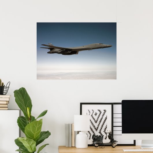 B-1B Lancer mit Sniper Pod Poster (Heimbüro)