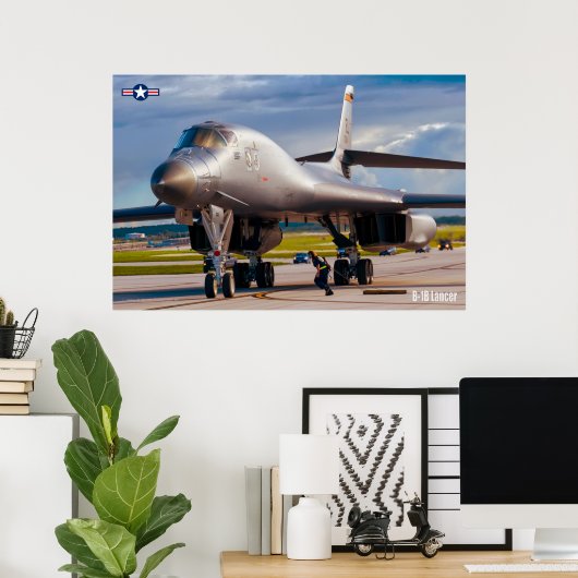 B-1B LANCER POSTER (Heimbüro)