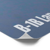 B-1B LANCER POSTER (Ecke)