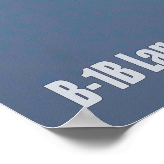 B-1B LANCER POSTER (Ecke)