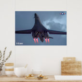 B-1B LANCER POSTER (Küche)