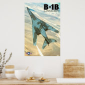 B-1B LANCER POSTER (Küche)