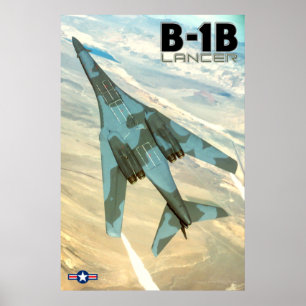 B-1B LANCER POSTER