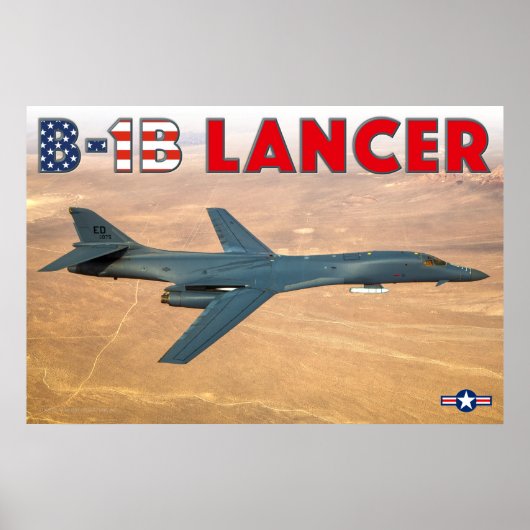 B-1B LANCER POSTER (Vorne)