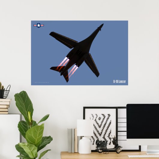 B-1B LANCER POSTER (Heimbüro)