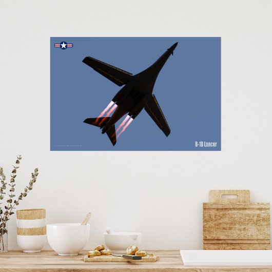 B-1B LANCER POSTER (Küche)