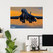 B-1B LANCER POSTER (Heimbüro)