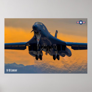 B-1B LANCER POSTER