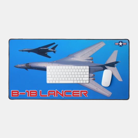 B-1B LANCER SCHREIBTISCHUNTERLAGE (Tastatur & Maus)