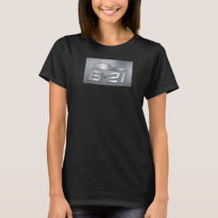 B 21 Fernüberwachung von Luftfahrzeugen mit gering T-Shirt