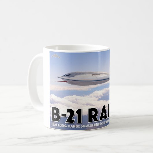 B-21 RAIDER KAFFEETASSE (Vorderseite Links)