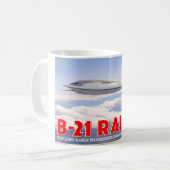 B-21 RAIDER KAFFEETASSE (Vorderseite Links)