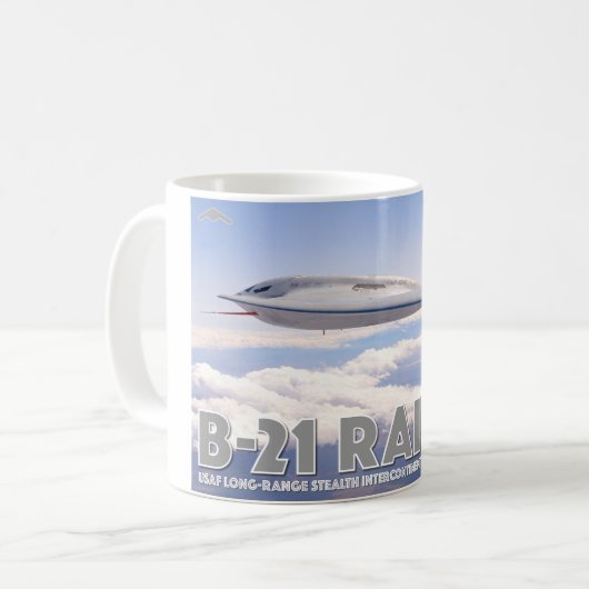 B-21 RAIDER KAFFEETASSE (Vorderseite Links)