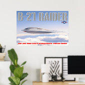 B-21 RAIDER POSTER (Heimbüro)