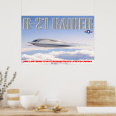 B-21 RAIDER POSTER (Küche)