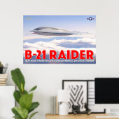 B-21 RAIDER POSTER (Heimbüro)