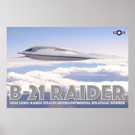 B-21 RAIDER POSTER (Vorne)