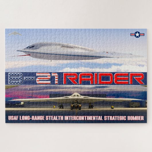B-21 RAIDER PUZZLE (Horizontal)