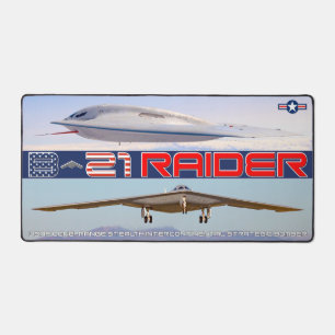 B-21 RAIDER SCHREIBTISCHUNTERLAGE