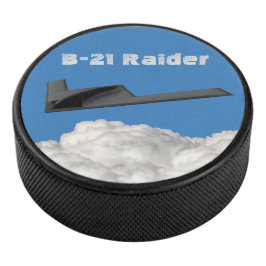 B-21 Raider Stealth Bomber Eishockey Puck
