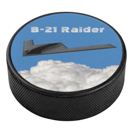B-21 Raider Stealth Bomber Eishockey Puck (3/4)
