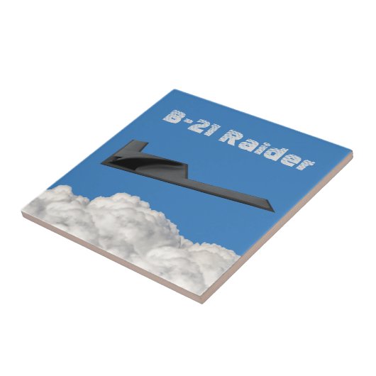 B-21 Raider Stealth Bomber Fliese (Seite)