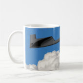 B-21 Raider Stealth Bomber Kaffeetasse (Links)