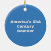 B-21 Raider Stealth Bomber Keramik Ornament (Hinten)