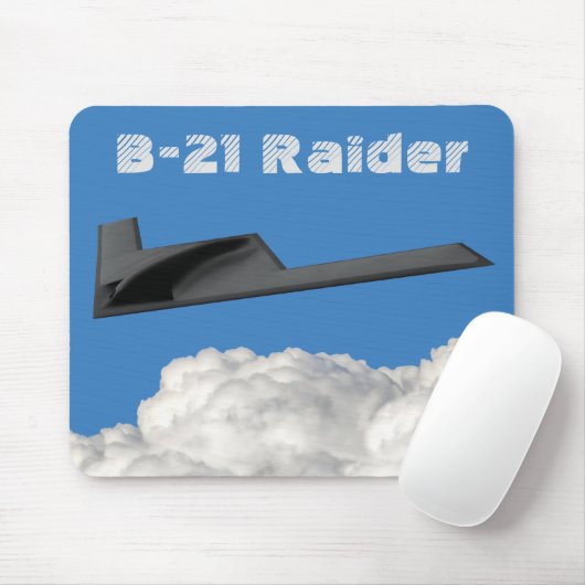 B-21 Raider Stealth Bomber Mousepad (Mit Mouse)