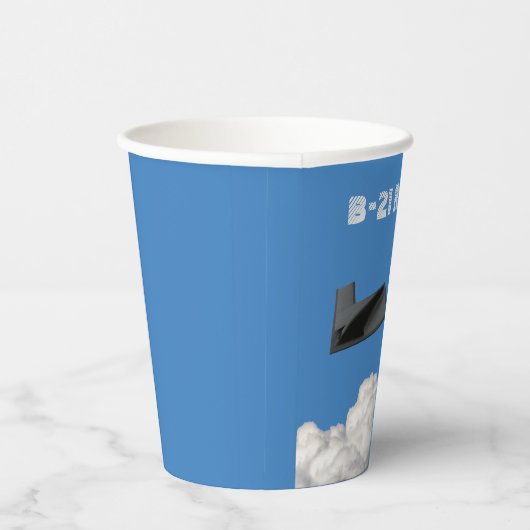 B-21 Raider Stealth Bomber Pappbecher (Rechts)