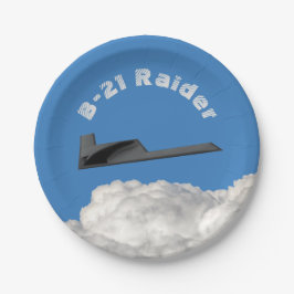 B-21 Raider Stealth Bomber Pappteller