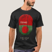 B 24 Befreier des Zweiten Weltkriegs Italien T-Shirt (Vorderseite)