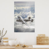 B-24 Befreier Poster (Küche)