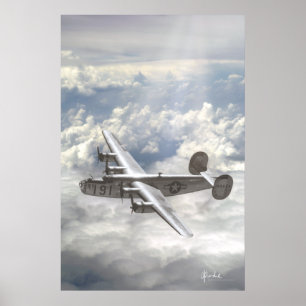 B-24 Befreier Poster