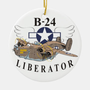 B-24 Liberator Keramikornament