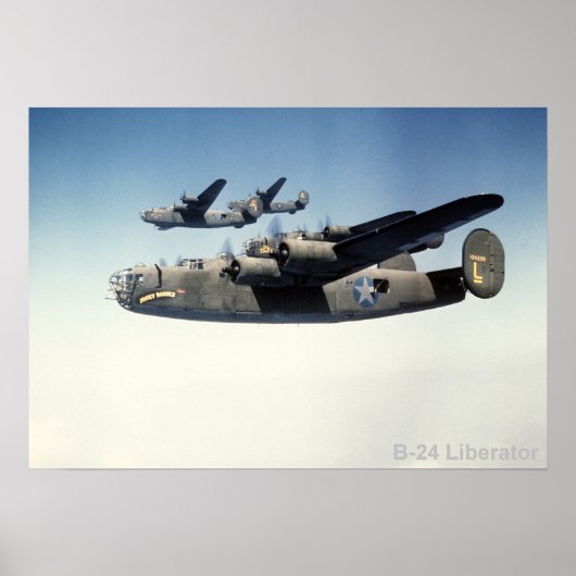 B-24 Liberator-Plakat Poster (Vorne)