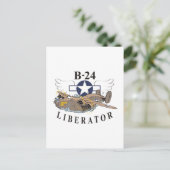 B-24 Liberator Postkarte (Stehend Vorderseite)