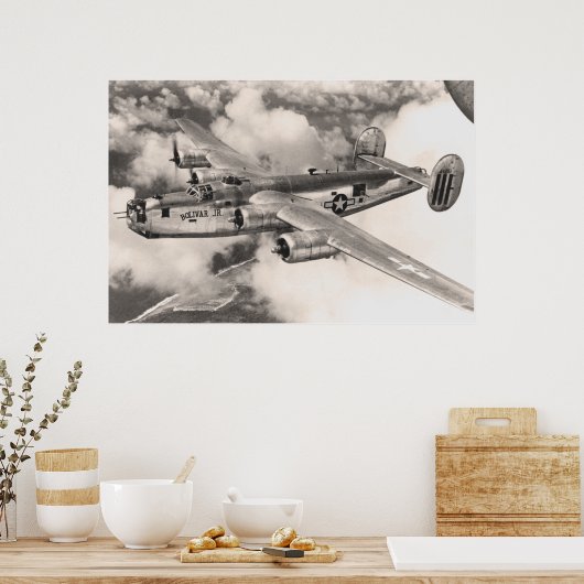 B-24 zur Patrouille Poster (Küche)