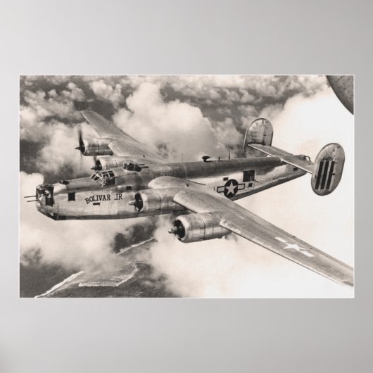 B-24 zur Patrouille Poster (Vorne)