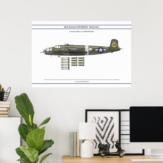 B-25 Last 1 Poster (Heimbüro)