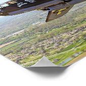 B-25 Mitchell-Bombenplakat Poster (Ecke)