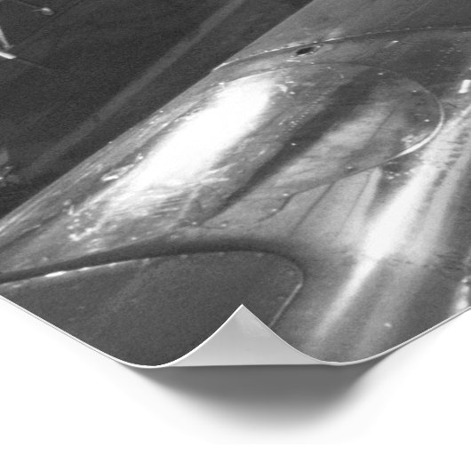 B-25 Mitchell Bomber, 1942 Poster (Ecke)