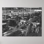 B-25 Mitchell Bomber, 1942 Poster (Vorne)