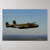 B-25 Mitchell-Bomber-2-Plakat Poster (Vorne)